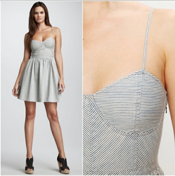 Free People Dresses & Skirts - Free People Striped Bustier Dress